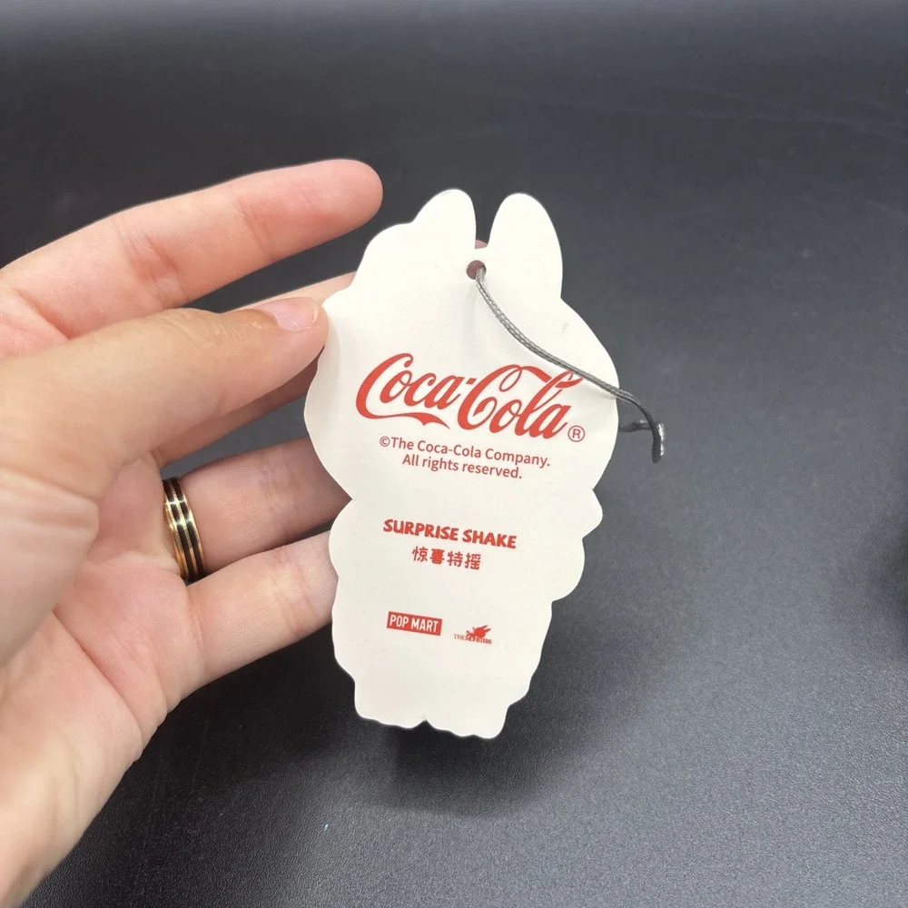 POP MART Labubu Coca Cola Surprise Shake Confirmed Plush Authentic No Box #2